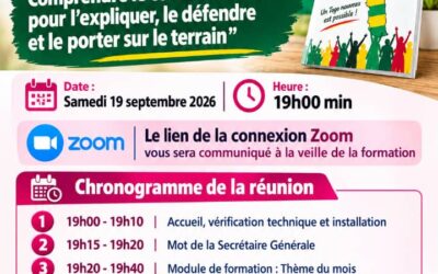 CDPA : Comprendre pour expliquer, amplifier et défendre sur le terrain le « Manifeste Génération Togo »