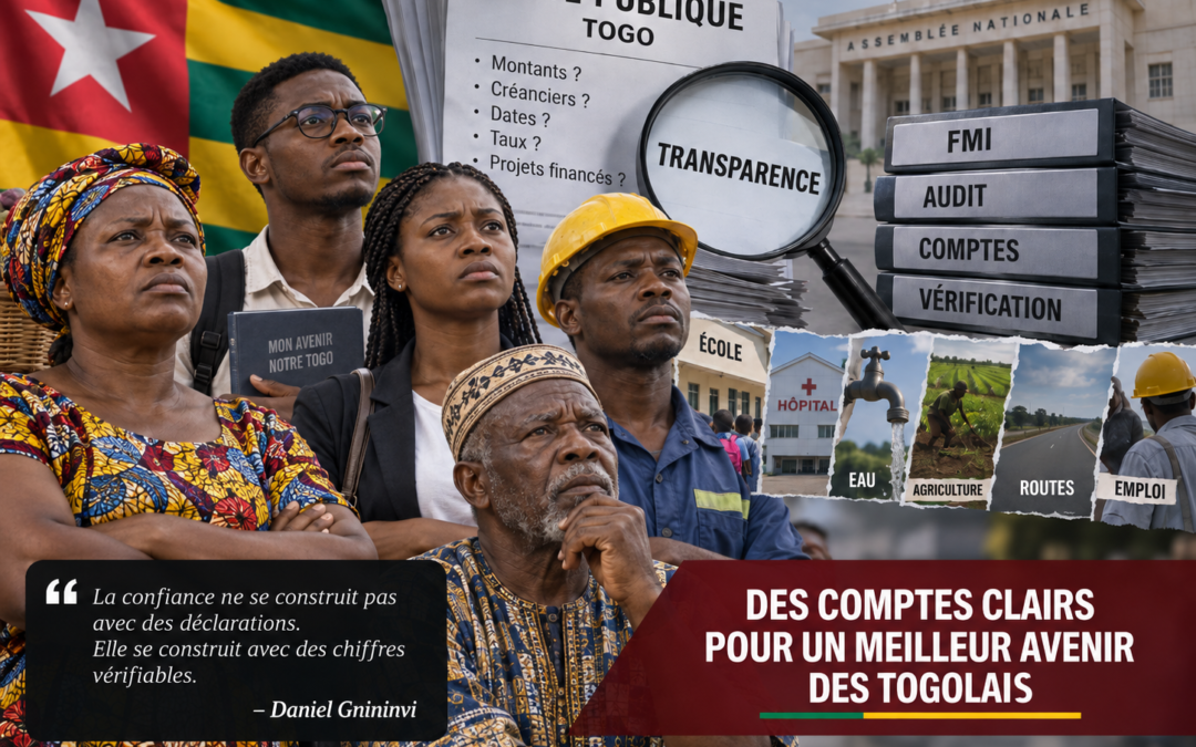 Togo : toute dette contractée au nom du peuple doit être connue du peuple
